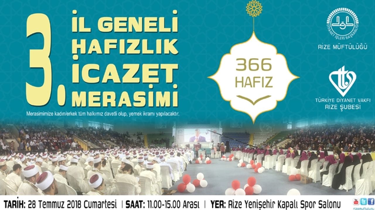 Rize'ye 366 Altın Taç Takılıyor