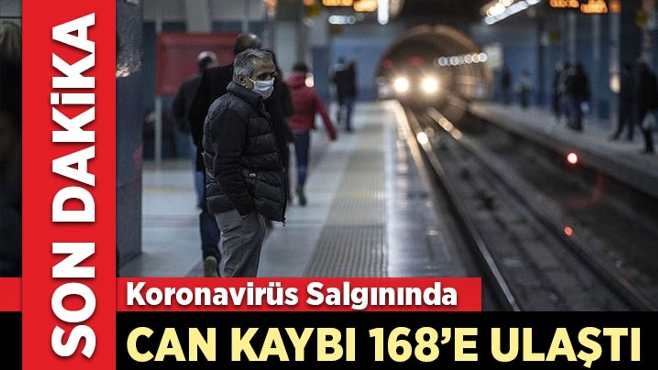 Koronavirüs salgınında can kaybı 168 oldu