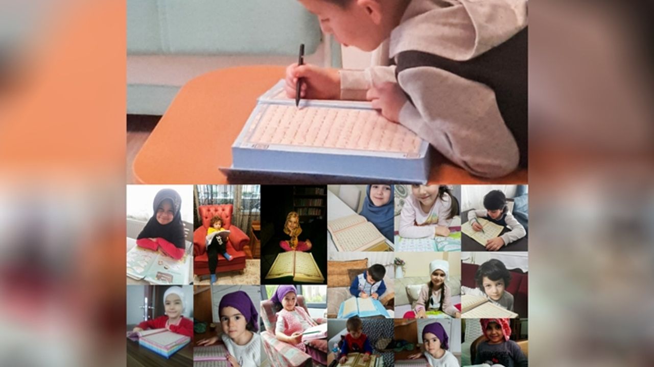 4-6 yaş Kur’an kurslarında uzaktan eğitim başladı