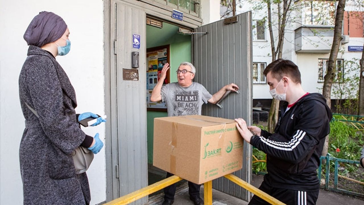 Türkiye Diyanet Vakfı'ndan Rusya'daki ihtiyaç sahiplerine ramazan yardımı