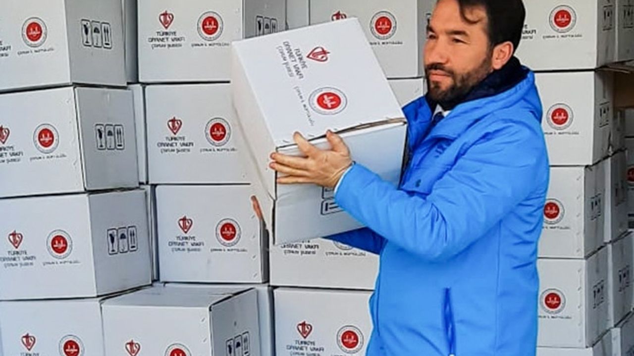 Çorum Müftülüğü bin aileye Ramazan yardımı ulaştırdı