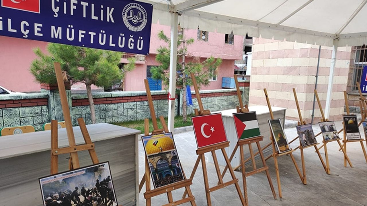 Müftülük, Filistin ve Kudüs  sergisi ile farkındalık oluşturdu