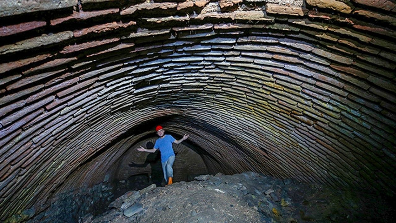 Ayasofya'nın yer altı yapıları görüntülendi