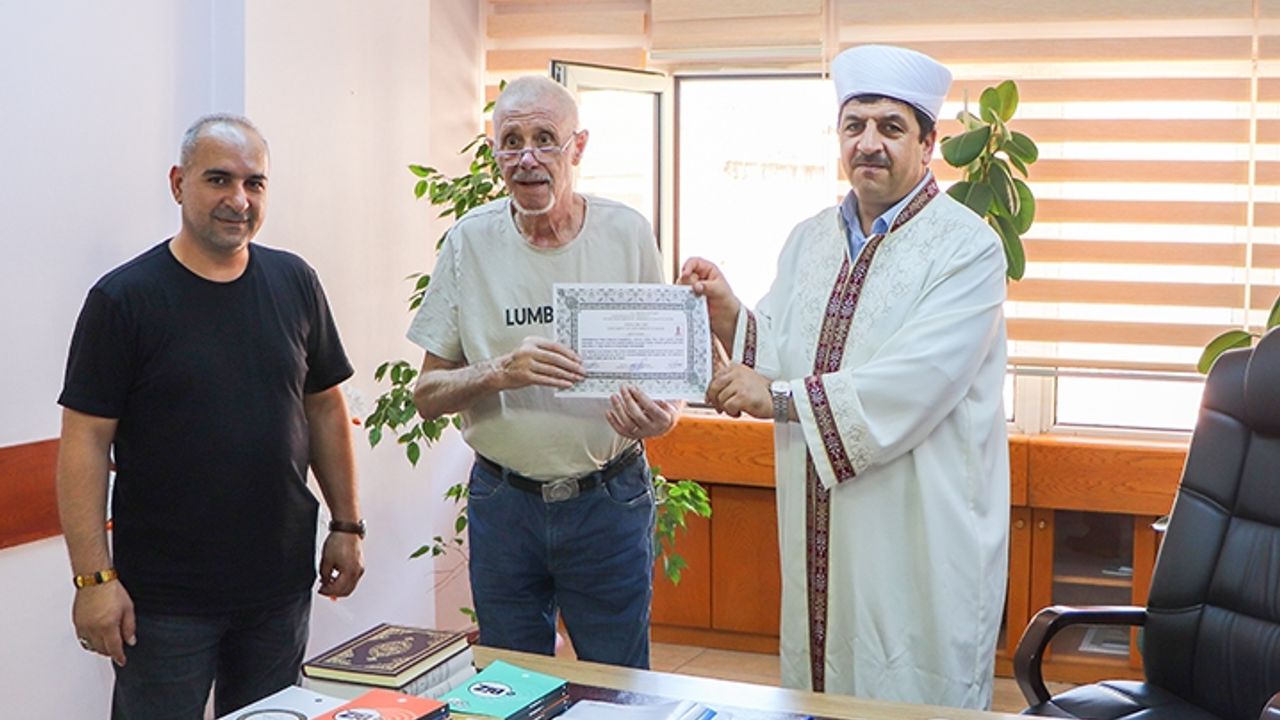 Fransalı Emile, 85 yaşında Müslüman oldu