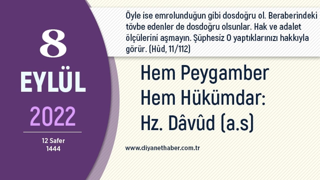 Hem peygamber hem hükümdar: Hz. Davud (a.s)