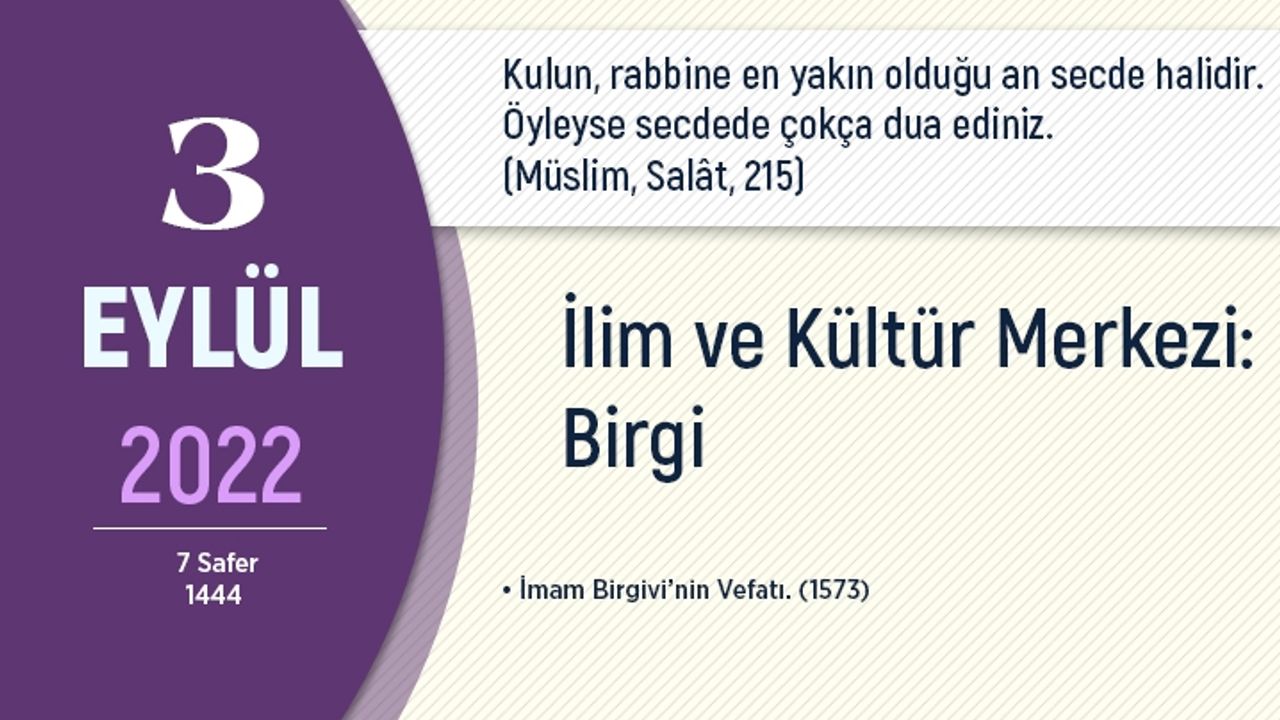 İlim ve kültür merkezi: Birgi