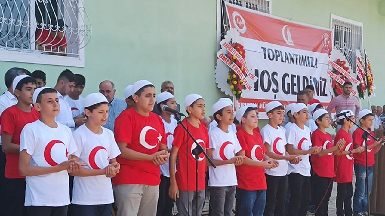 Kırıkhan Merkez Erkek Kur’an Kursu dualarla açıldı