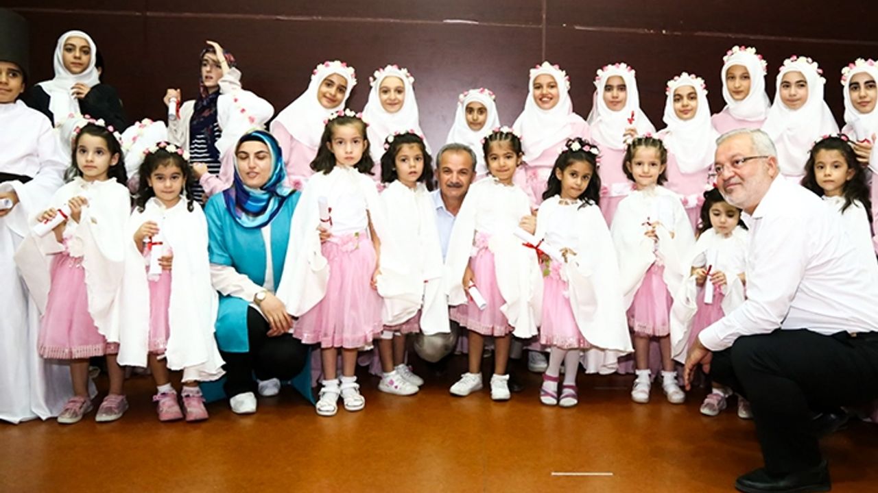 Meslek edindirme kurslarında Kur'an öğrendiler