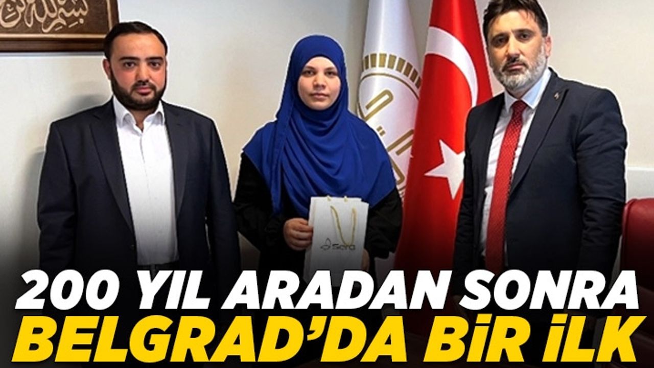 200 yıl aradan sonra Belgrad'da bir ilk! İlk hafız mezun oldu