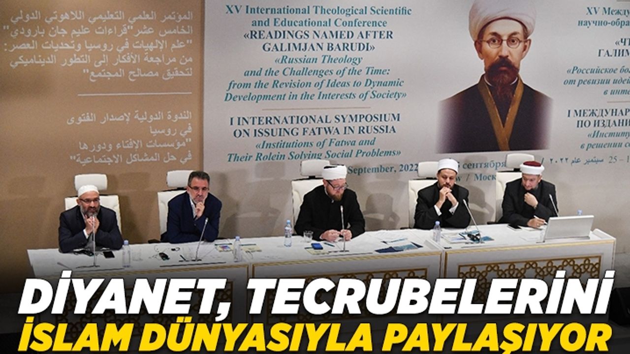 Diyanet, tecrubelerini İslam dünyasıyla paylaşıyor