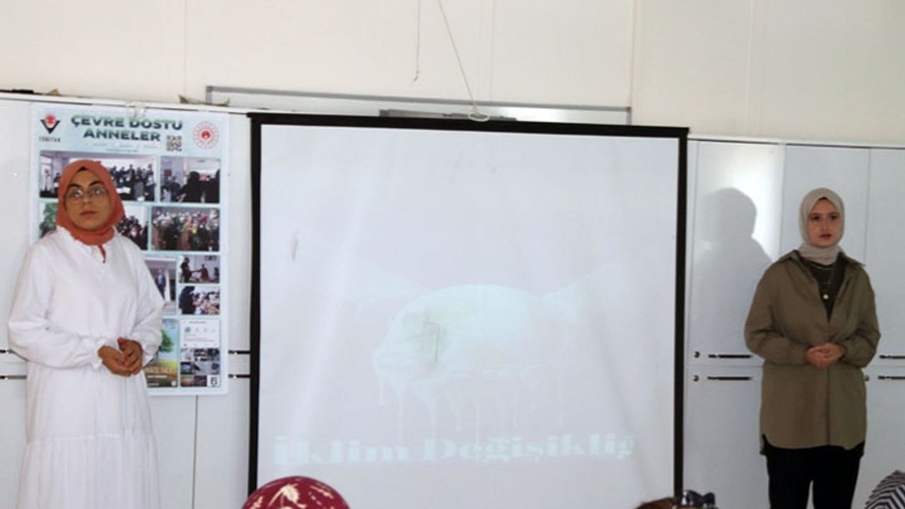 İmam Hatipli öğrencilerden ‘Çevre Dostu Anneler’ projesi