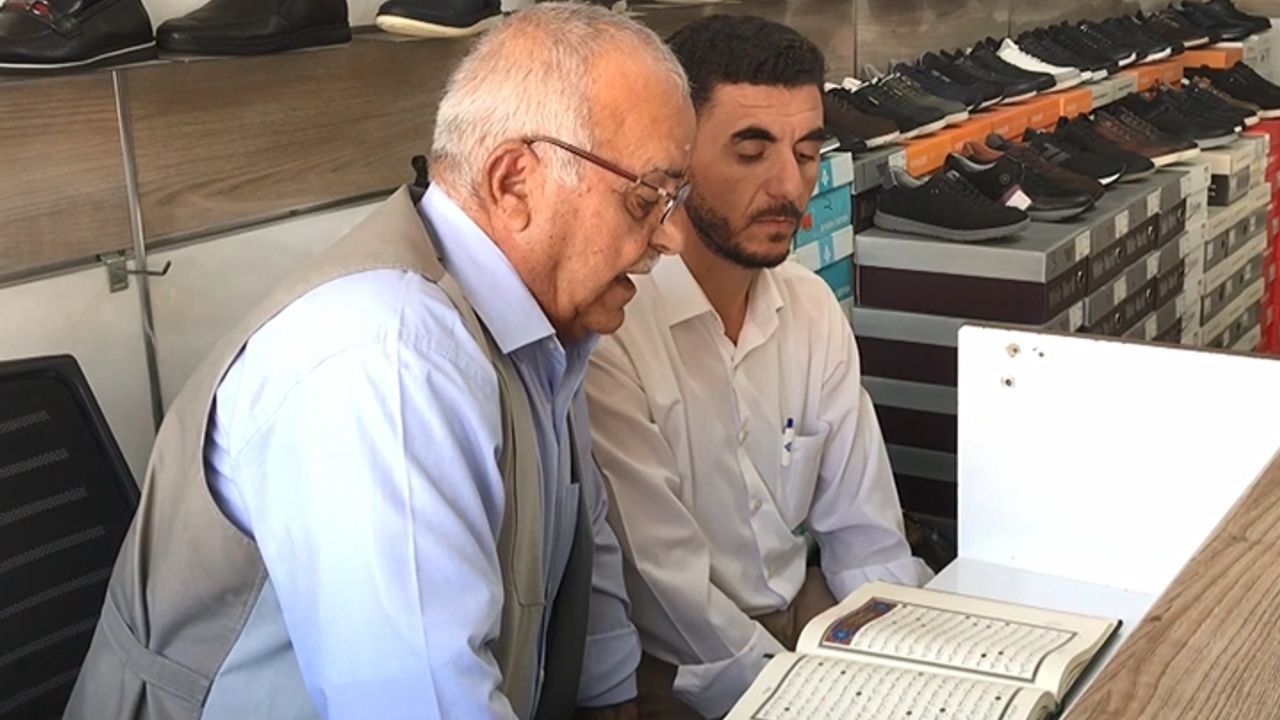 Müftülüğün mobil hizmeti ile 70 yaşında Kur'an öğrendi