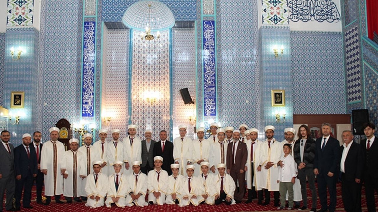 Aydın'da 22 hafız icazet aldı