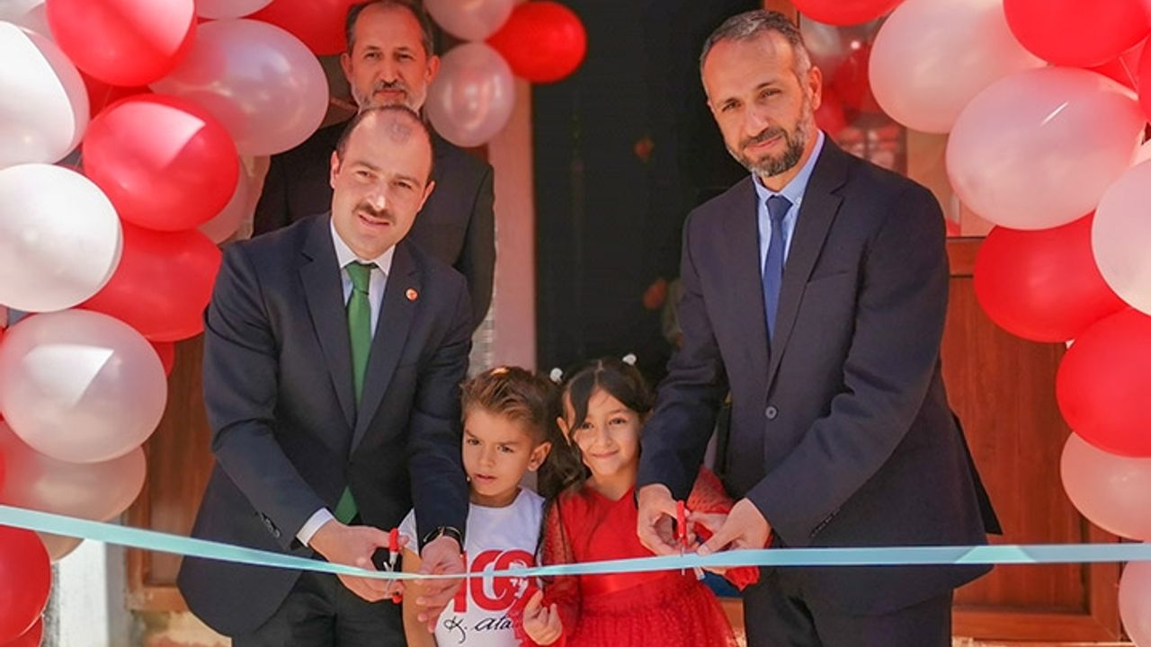 Başkale'de 4-6 Yaş Kur'an Kursu açıldı