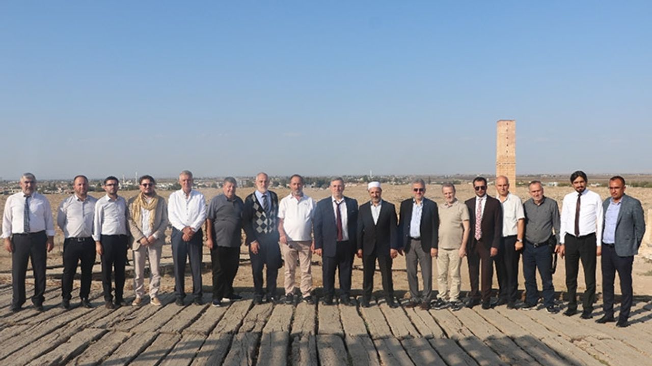 Kosova İslam Birliği Başkanı Terneva'dan Şanlıurfa'ya ziyaret