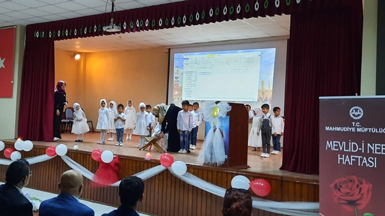 Mahmudiye'de 'Mevlid-i Nebi' coşkusu