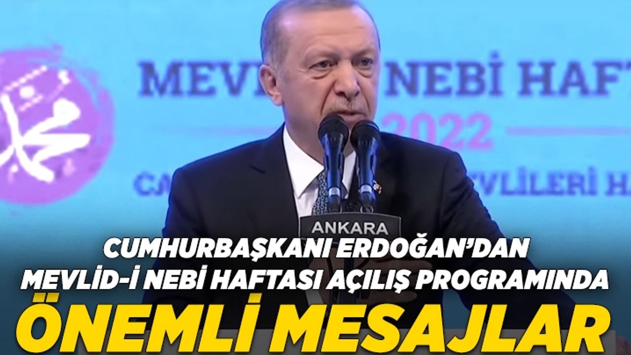 Mevlid-i Nebi Haftası Açılış Programı / 2022