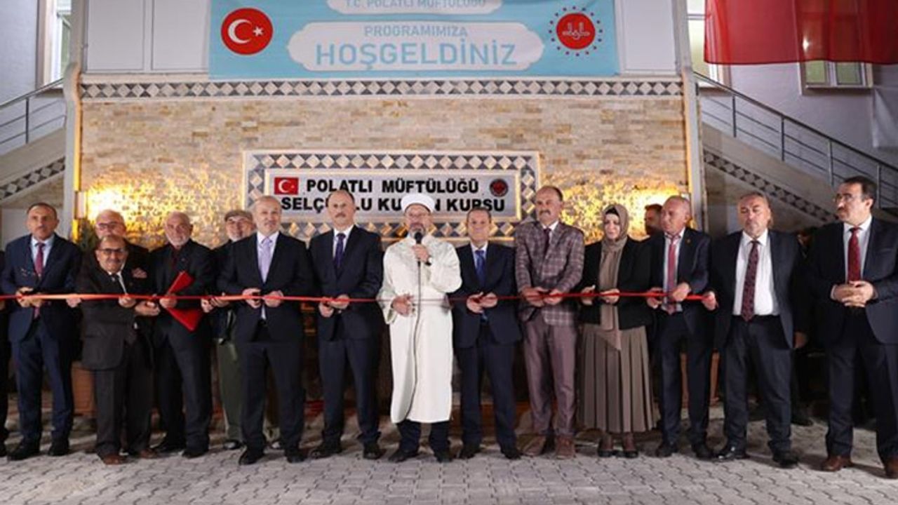 Polatlı'da Selçuklu Külliyesi dualarla açıldı