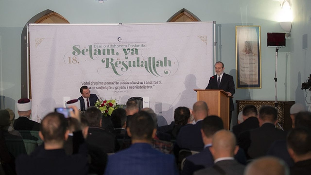 Saraybosna'da Hz. Muhammed'in mirası konuşuldu