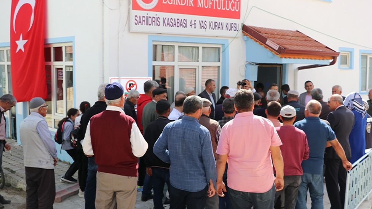 Sarıidris Kasabası 4-6 Yaş Kur’an Kursu açıldı