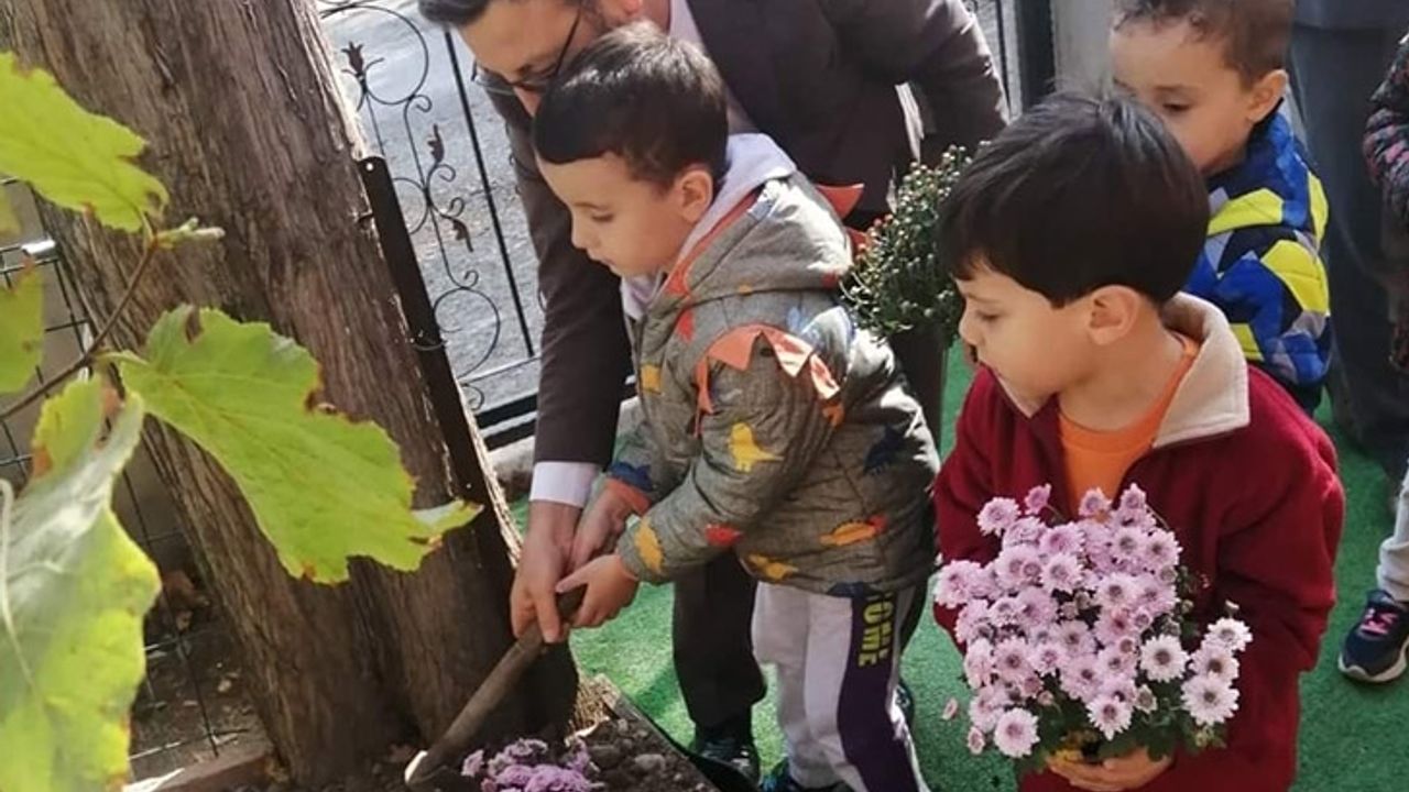 Eğirdir'de minikler eğlenerek öğreniyor