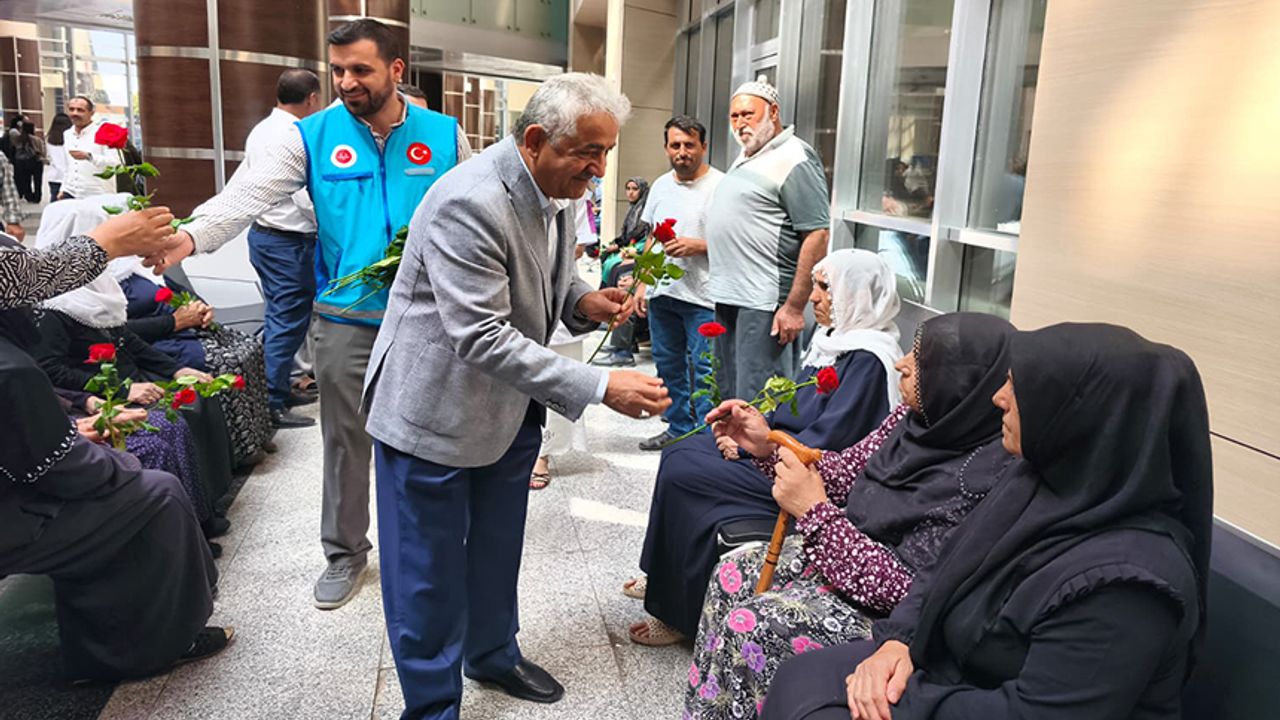 Adıyaman'da hastalara Mevlid-i Nebi ziyareti