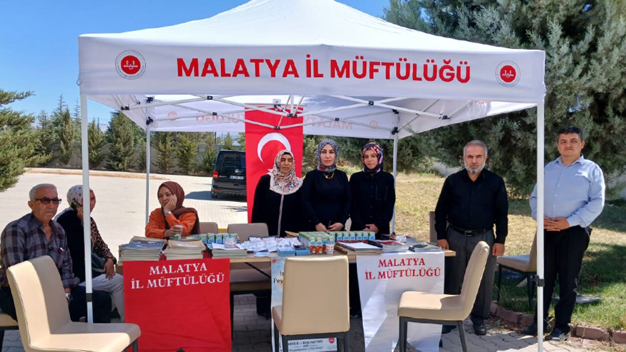 Malatya’da Mevlid-i Nebi tanıtım standı açıldı