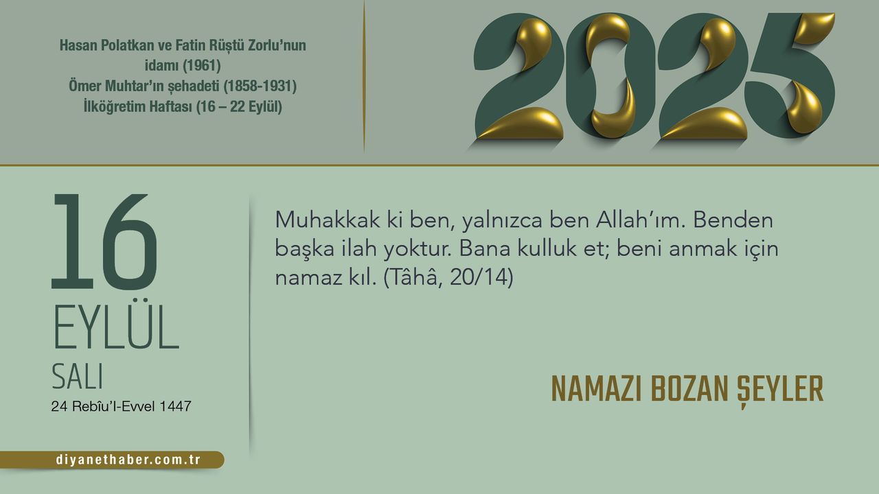 Namazı Bozan Şeyler
