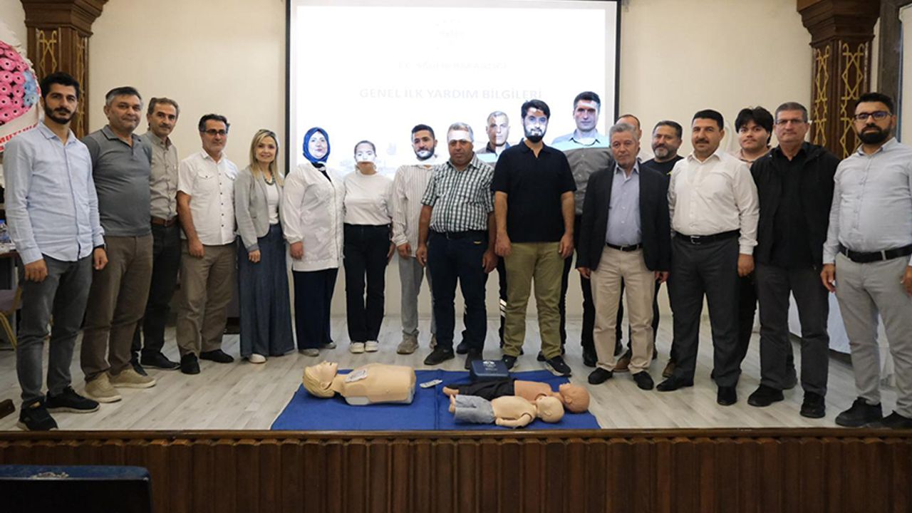 Adana’da personele “İlk Yardım Eğitimi”
