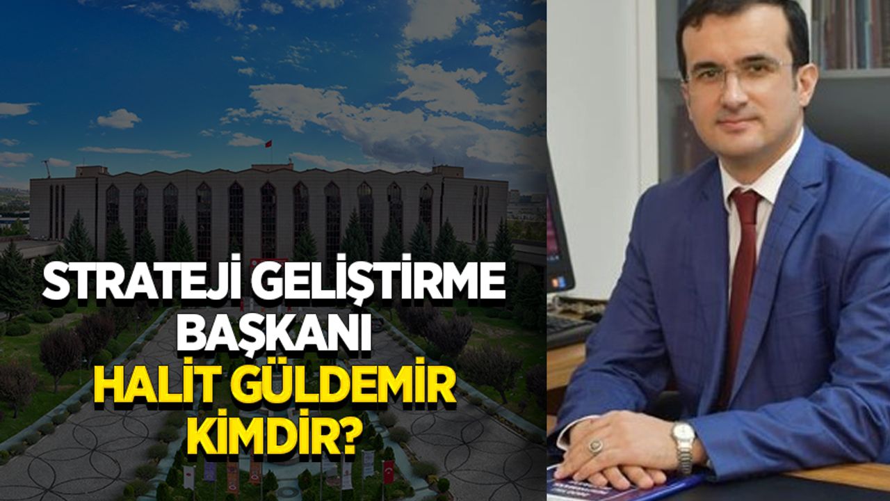 Strateji Geliştirme Başkanı Halit Güldemir kimdir?