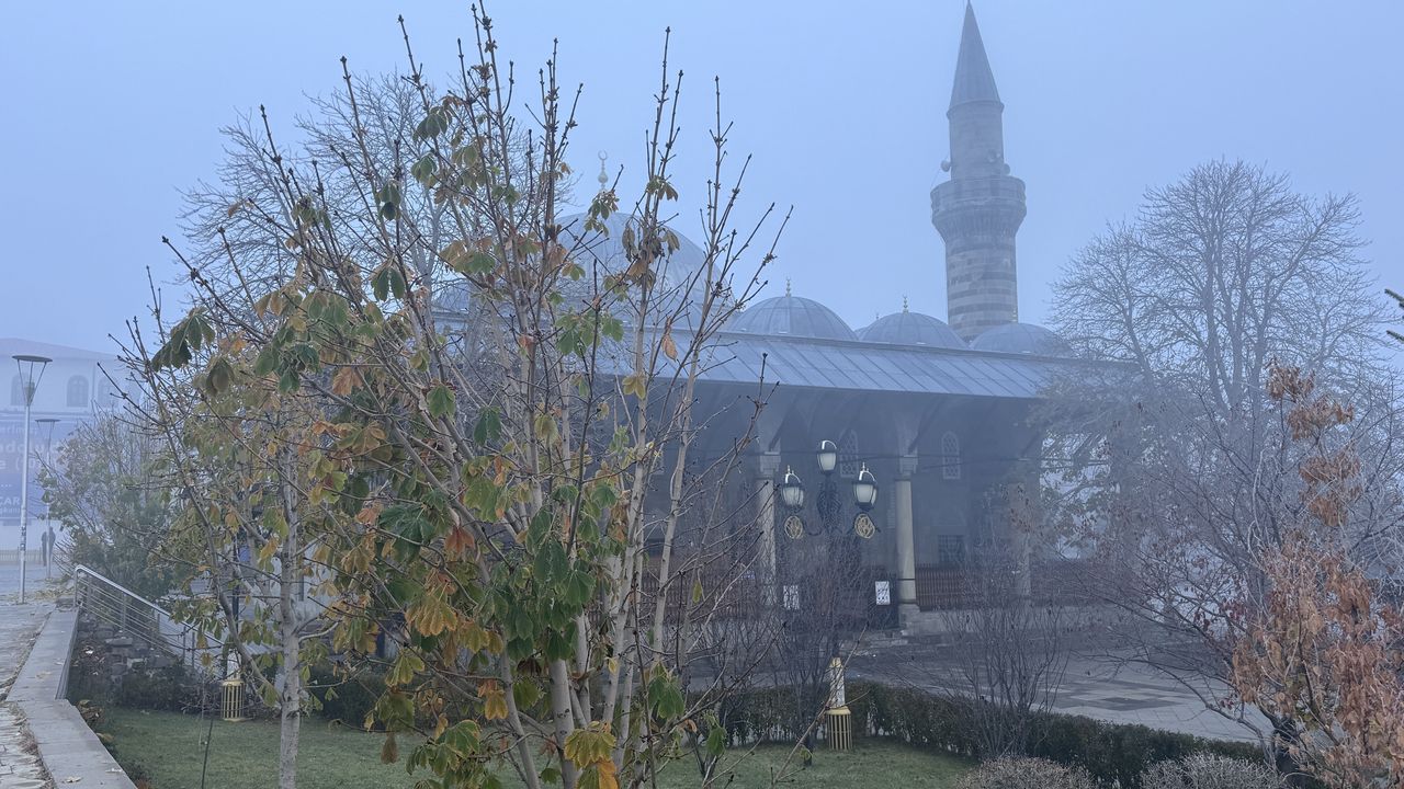 Erzurum, Ardahan ve Kars’ta soğuk hava ile sis etkili oluyor