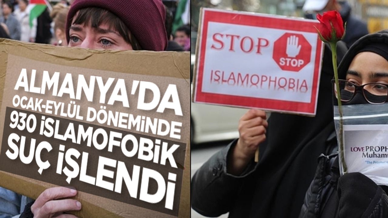 Almanya'da ocak-eylül döneminde 930 İslamofobik suç işlendi