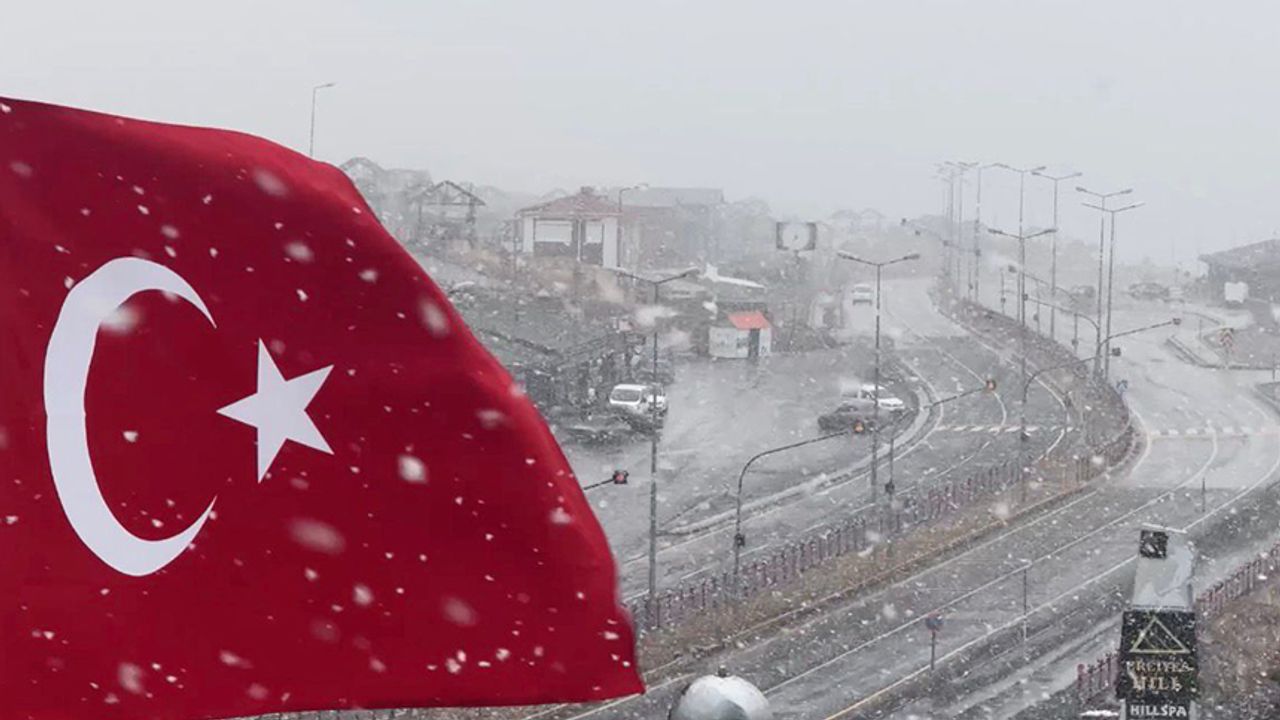 Erciyes’te kar yağışı etkili oldu