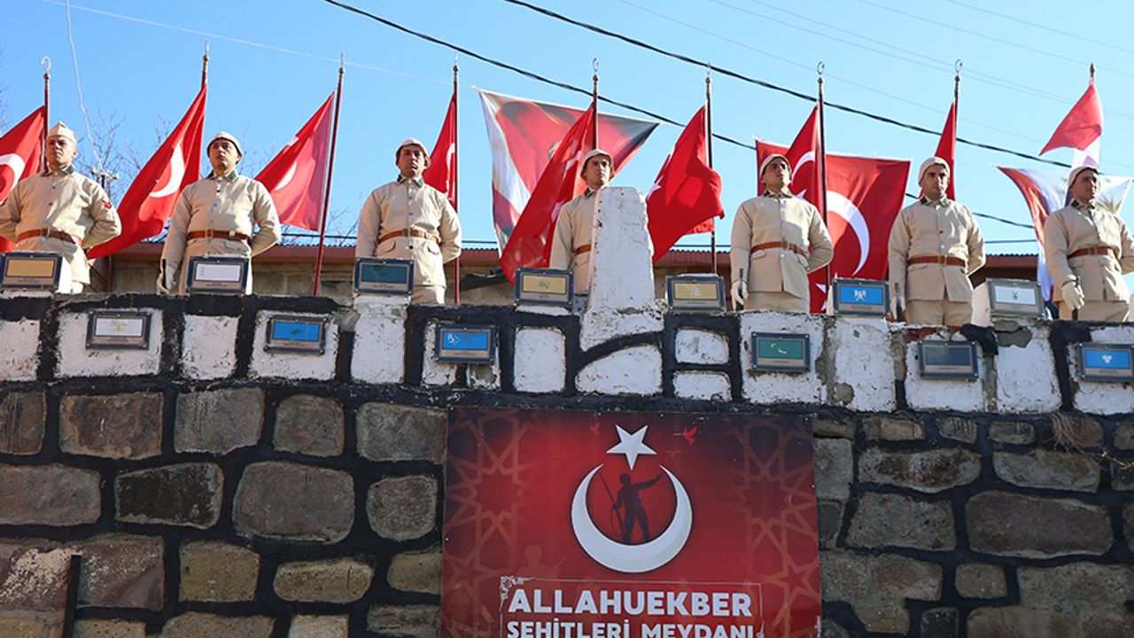 Erzurum’da “Allahuekber Şehitleri” anıldı