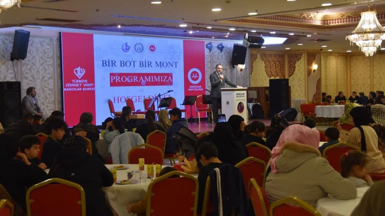 Bağcılar’da 300 ihtiyaç sahibi çocuğa bot ve mont desteği