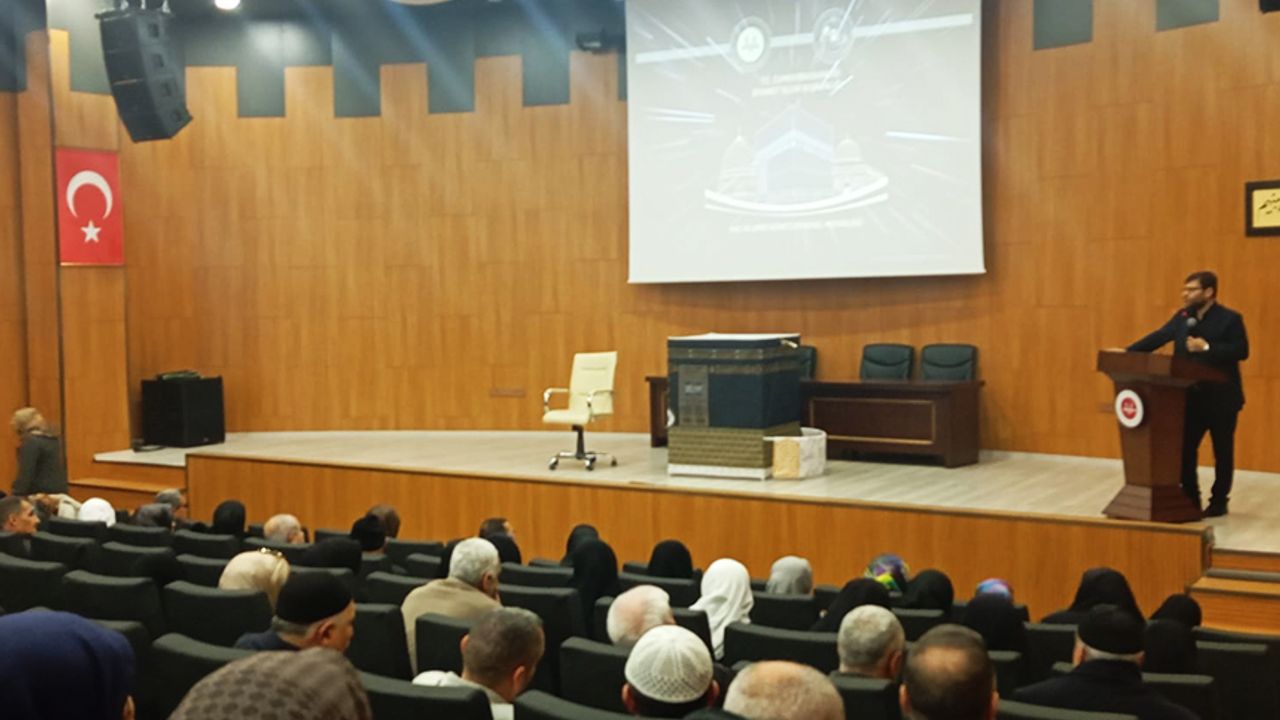 Bingöl’de umreciler bilgilendirildi