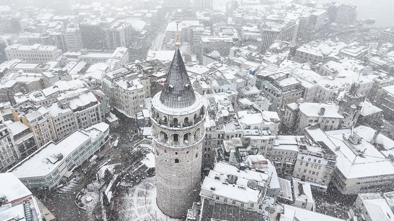 İstanbul’a kar geliyor