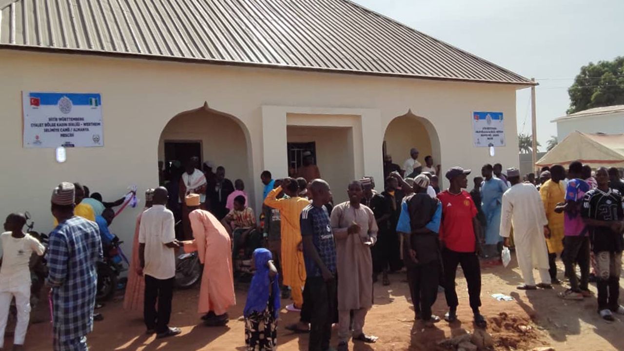 TDV, Nijerya’da su kuyusu ve mescit açtı