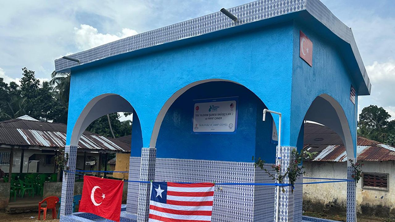 Türkiye Diyanet Vakfı, Liberya’da yeni su kuyuları açtı