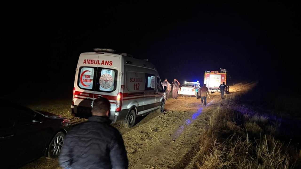 Libya heyetinin uçagı Ankara’da düştü