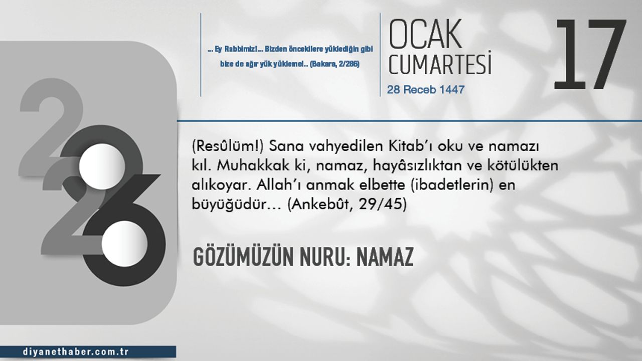 Gözümüzün Nuru: Namaz