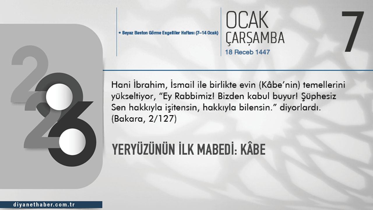 Yeryüzünün İlk Mabedi: Kâbe