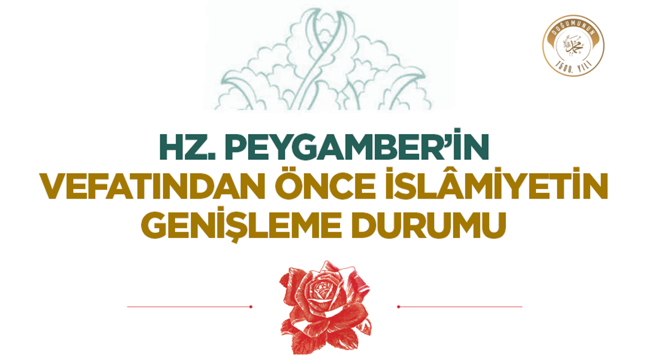 Hz. Peygamber’in Vefatından Önce İslâmiyetin Genişleme Durumu