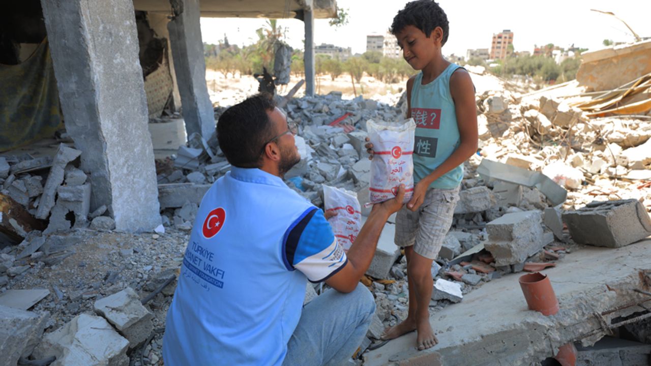 TDV’den Gazze’ye 42 milyon 600 bin dolarlık yardım