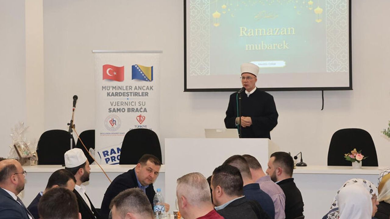 Bosna'da iftar sevinci paylaşıldı