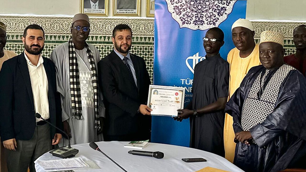 Senegal'de İyilik Haftası'nda ödüller sahiplerini buldu
