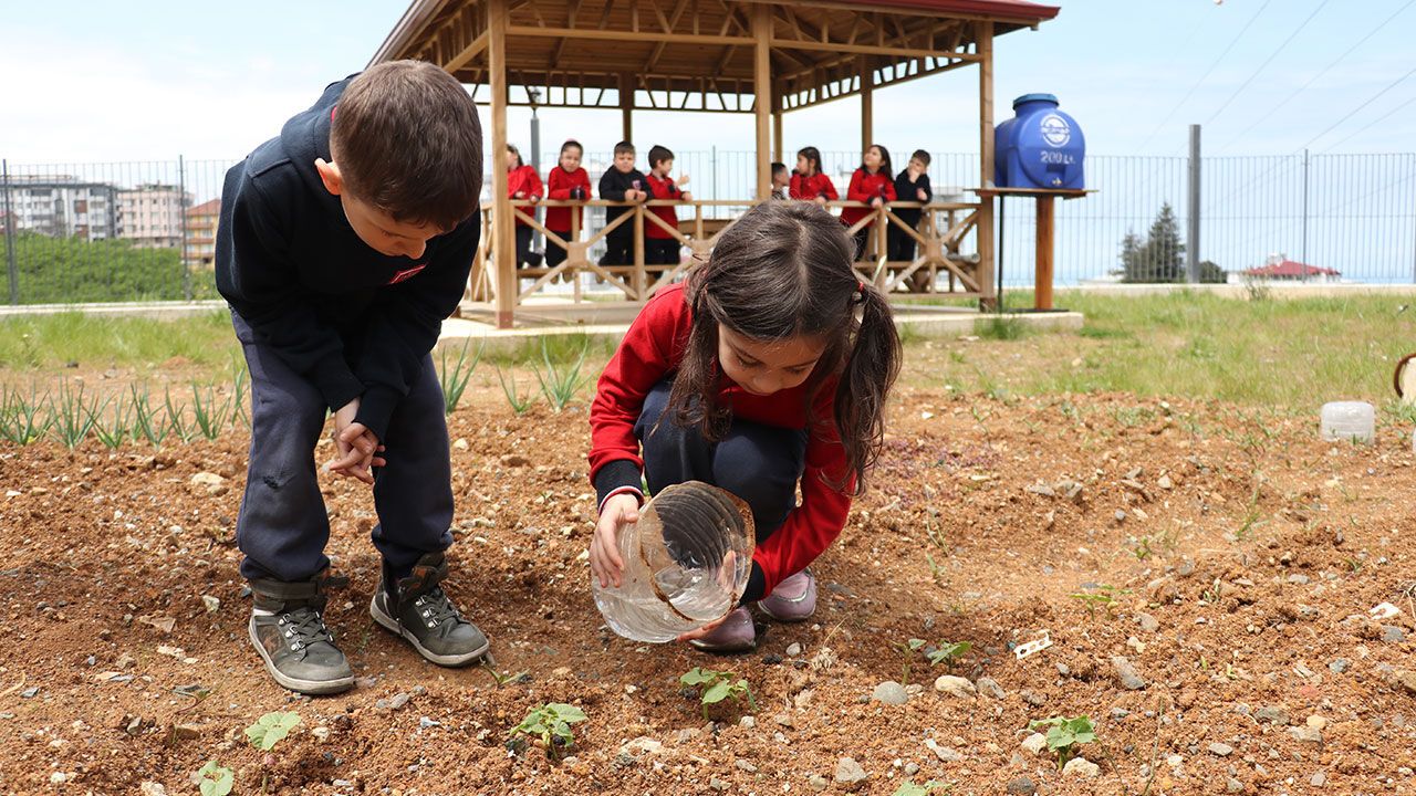 İlkokul öğrencilerine "su bilinci" aşılanıyor