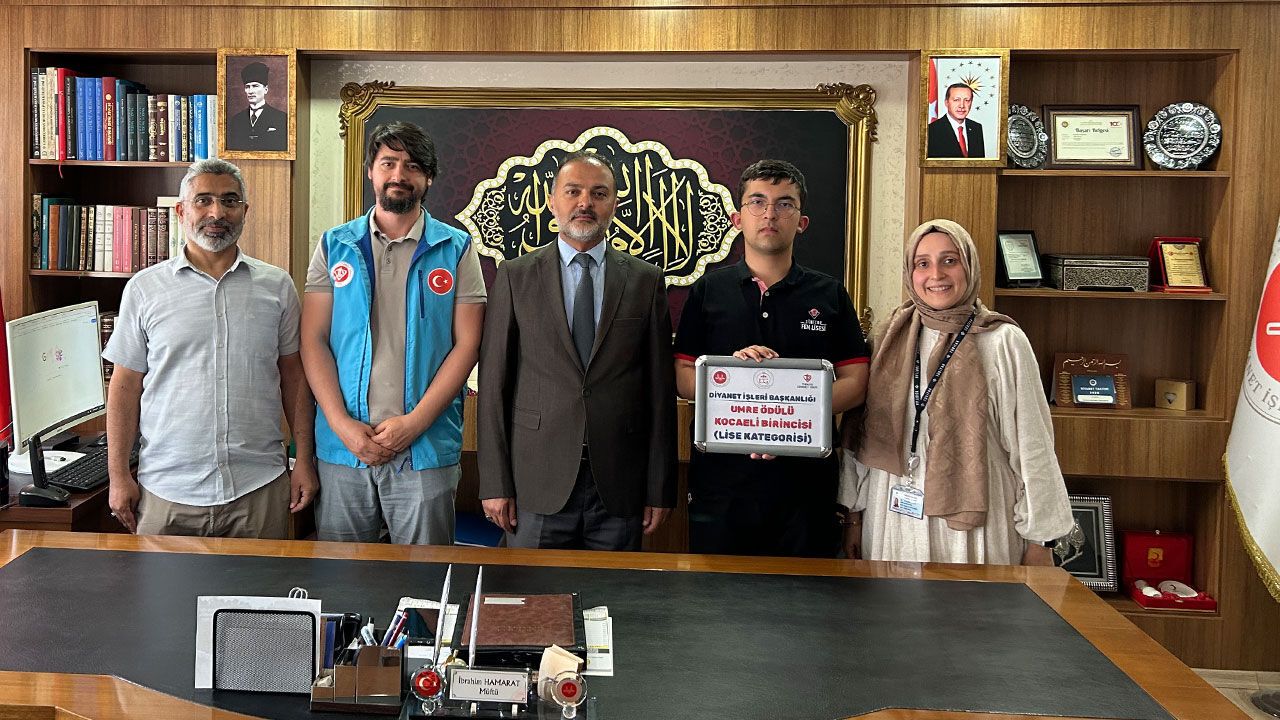 Umre Ödüllü Yarışmada Gebze'den Türkiye Derecesi