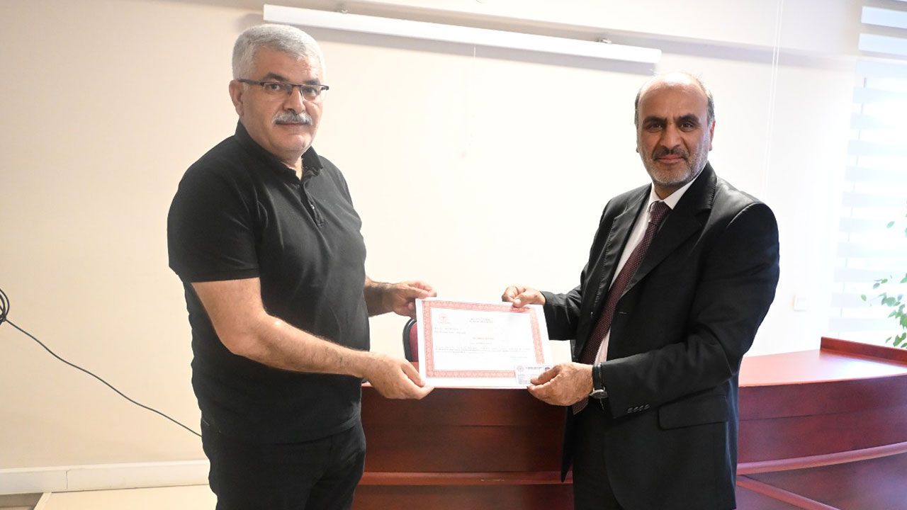 Müftülük personeli ilk yardımcı belgesi aldı