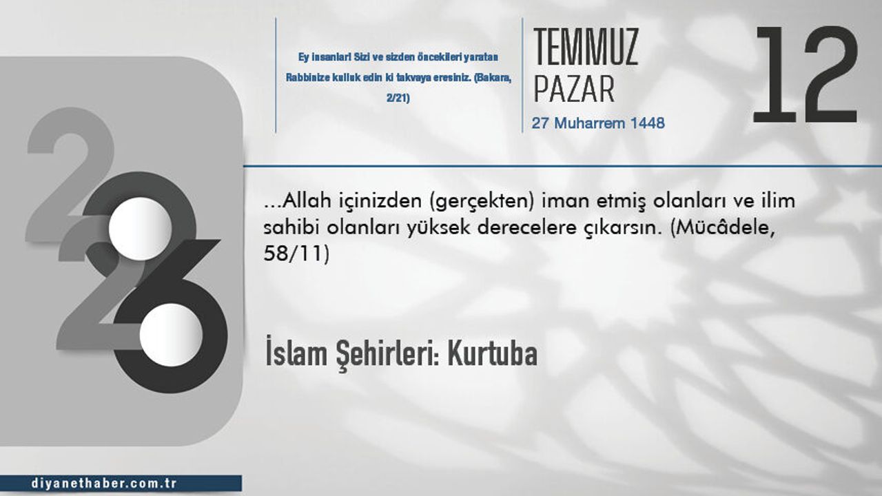 İslam Şehirleri: Kurtuba
